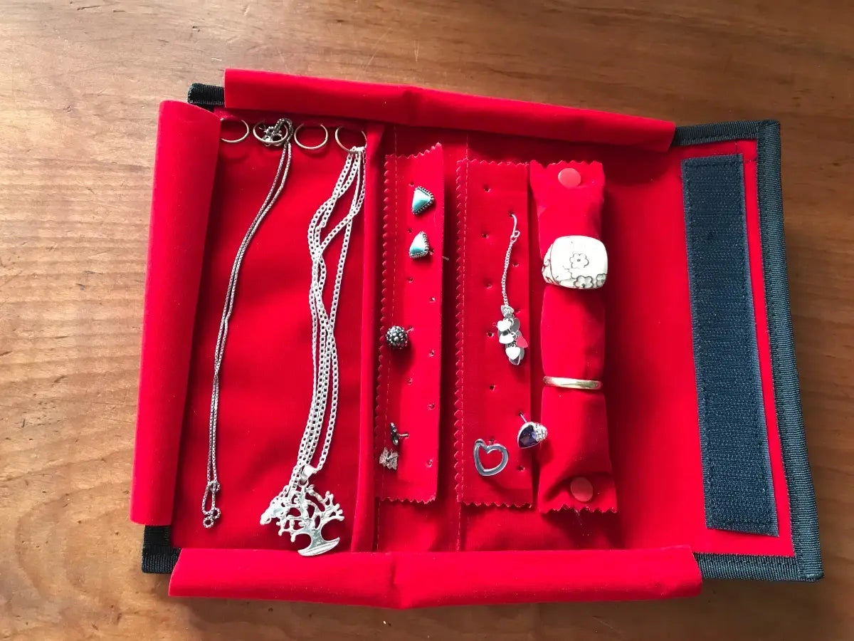 Joyero Portátil Small - Diseño Italiano - Manga De Joyas