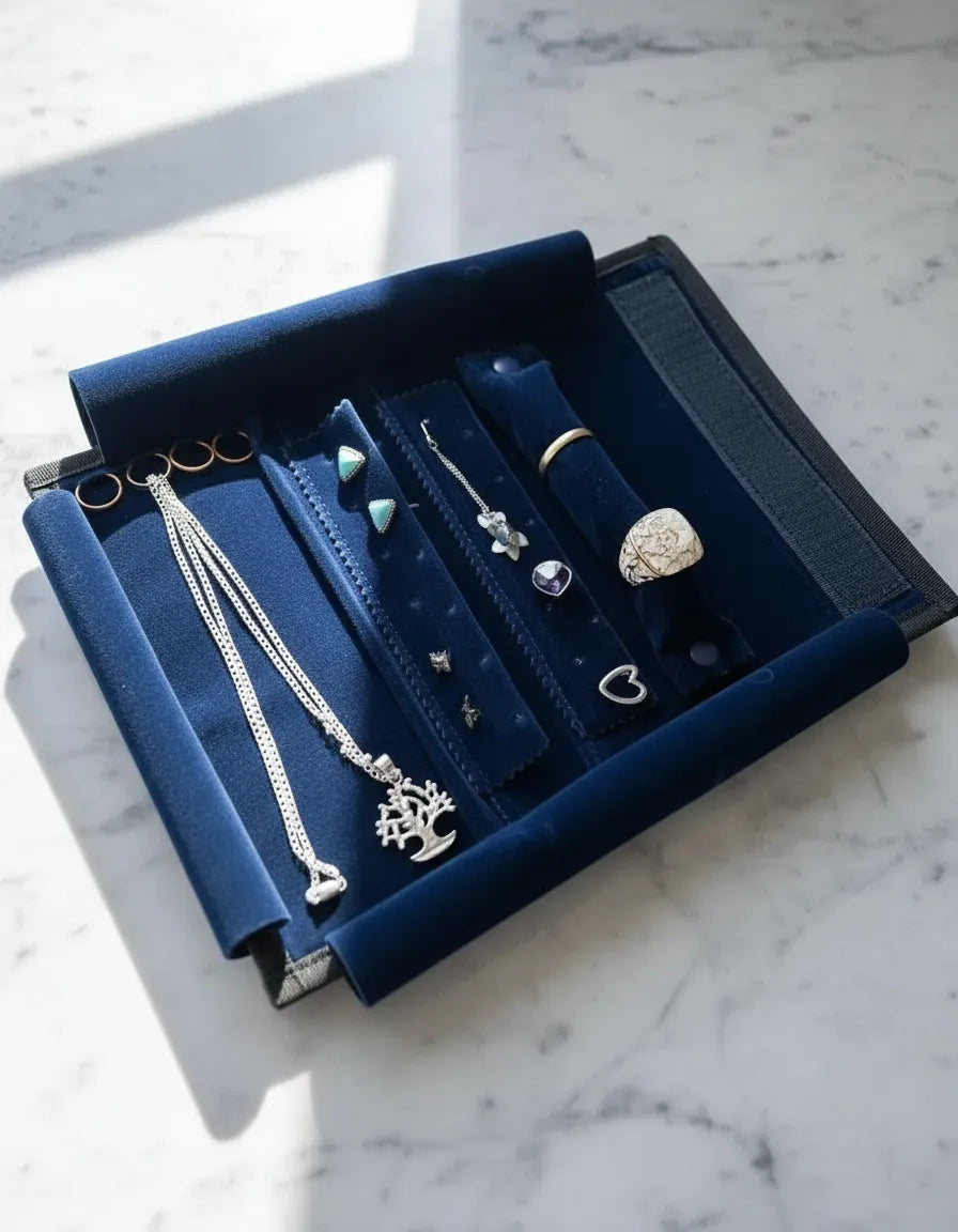 Joyero Portátil Small - Diseño Italiano - Manga De Joyas