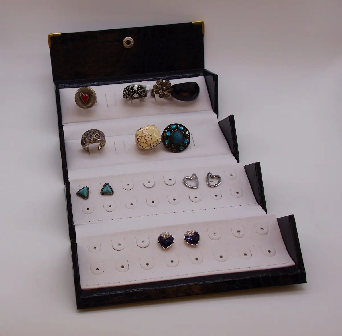 Joyero rectangular mediano - Diseño Italiano - Caja de joyas