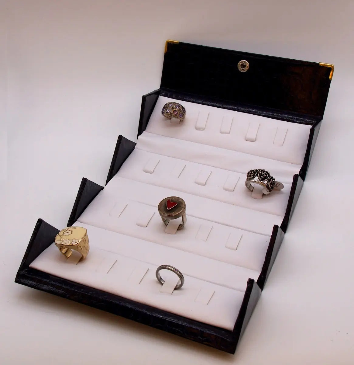 Joyero rectangular mediano - Diseño Italiano - Caja de joyas