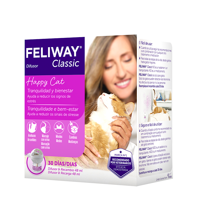 Feliway Classic Difusor + Repuesto 48ml - Gatos Más Calmados