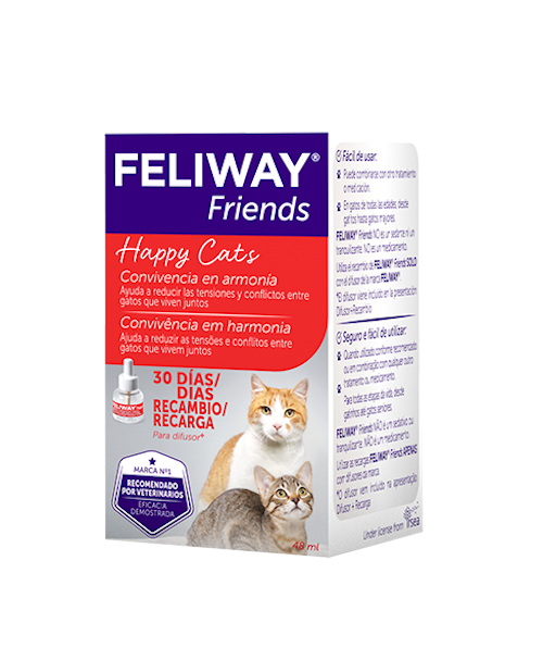 Feliway Friends Repuesto 48ml - Gatos Amistosos